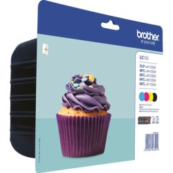 BROTHER Valuepack CMYBK LC-123VALBP DCP-J4110DW 600 Seiten