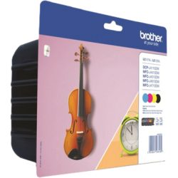 BROTHER Tintenpatrone XL CMYBK LC-127XLVALB DCP-J4110DW 1200 Seiten