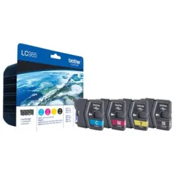 BROTHER Valuepack Tinte CMYBK LC-985VALBP DCP-J315W 260/300 Seiten