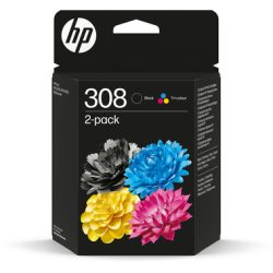 HP Combopack 308 BK/color 6L6S6UE Envy 6122e/6520e 160/120 S.