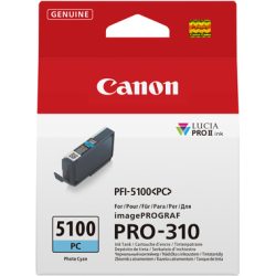 Canon C5100PC Druckerpatronen photo cyan - Canon PFI-5100PC für z.B. Canon imagePROGRAF PRO -310