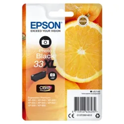 EPSON Tintenpatrone XL photo schwarz T336140 XP-530/630/830 400 Seiten