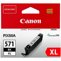 CANON Tintenpatrone XL schwarz CLI-571XLBK PIXMA MG5750 11ml