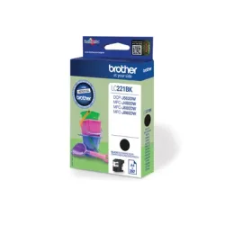 BROTHER Tintenpatrone schwarz LC-221BK MFC-J480/680/880 260 Seiten