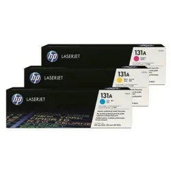 HP 131A Original Tonerkartusche U0SL1AM Cyan, Magenta, Gelb Multipack 3 Stück