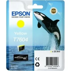 EPSON Tintenpatrone yellow T760440 SureColor P 600 25,9ml