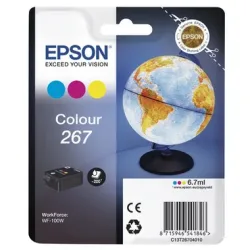EPSON Tintenpatrone color T267040 Workforce WF-100W 200 Seiten