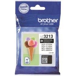BROTHER Tintenpatrone schwarz LC-3213BK DCP-J774DW 400 Seiten