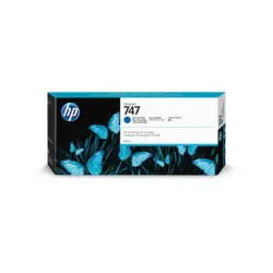 HP Tintenpatrone 747 chrom. blue P2V85A DesignJet Z9+ 300ml