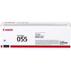 Canon -  Toner-Modul 055 cyan CRG 055 C LBP663/MF742 2100 Seiten, One Size