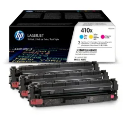 HP Toner Tri-Pack 410X CMY CF252XM CLJ Pro M452 5000 S.