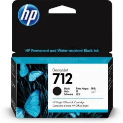 HP Tintenpatrone 712 black 3ED70A DesignJet 38ml