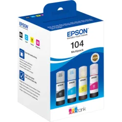 EPSON Multipack Tinte 104 CMYBK T00P640 EcoTank ET-2710 4-color