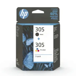 HP Tintenpatrone 305 BK/color 6ZD17AE DeskJet 2300/2700 2-Pack