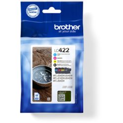 Brother - LC-422VAL Valuepack  CMYBK, Multipack, Tintenpatronen