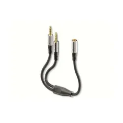 sonero 2x 3.5mm auf 3.5mm Audio Adapter 0.25 m