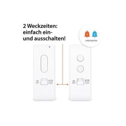 ADE Funkwecker mit Nachtlichtsensor