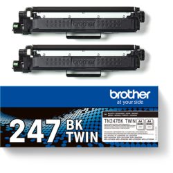 BROTHER Toner HY Twin Pack schwarz TN-247BKTWIN HL-L3210CW 2x3000 Seiten