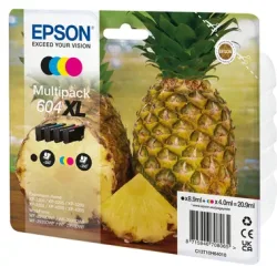 EPSON Multipack Tinte 604XL CMYBK T10H64010 WF-2910/30/50 4-color