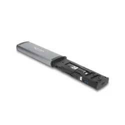 Delock Card Reader Extern USB-C 5 Gbps für SD und Micro SD