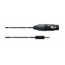 Cordial Audio-Kabel 3.5 mm Klinke - XLR 1.5 m