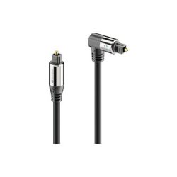 sonero - Audio-Kabel Toslink - Toslink 3 m, Schwarz, One Size