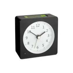 TFA Dostmann 60.1031.01 Quarz Wecker Schwarz Alarmzeiten 1