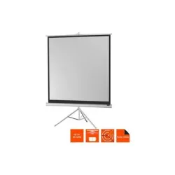 celexon Stativleinwand Economy 184 x 184 cm - White Edition