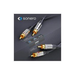 sonero Audio-Kabel Cinch - Cinch 5 m