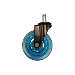 LC-Power Gaming Stuhlrollen 5er Set Hellblau