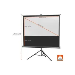 celexon Stativleinwand Economy 158 x 89 cm
