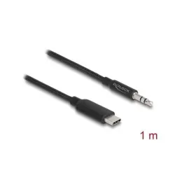 Delock Audio-Kabel USB-C - 3.5 mm Klinke 1 m