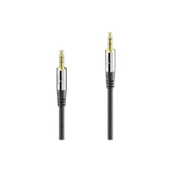 sonero Audio-Kabel 3.5 mm Klinke mit Nylonmantel 1 m