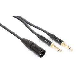 PD Connex CX56-3 XLR 3 Pole, male - Klinke 6.3 mm, male 3 m
