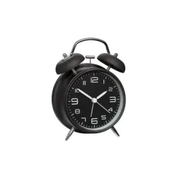 TFA Dostmann 60.1025 Mechanisch Wecker Schwarz Alarmzeiten 1