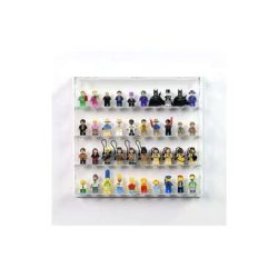 iDisplayit Baukasten Acryl-Wand-Display für 40 LEGO-Minifiguren