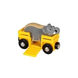 BRIO Eisenbahn Tierwaggon Elefant