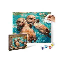 Schipper Malen nach Zahlen Otterpärchen