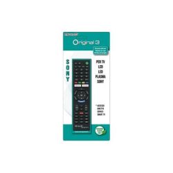 BRAVO -  Original 3 Fernbedienung IR Wireless TV Drucktasten, Schwarz