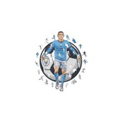 nicht definiert Puzzle »Iconic Man City FC ? Phil Foden«, Holzart: Birke (Herkunftsland: China)