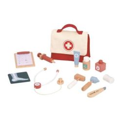 Spielba Holzspielwaren Arztkoffer