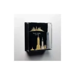 iDisplayit Acryl-Wand-Display für LEGO 21028 New York