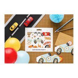 Partydeco Tattoo Set Auto 11 Motive