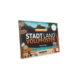 Denkriesen Stadt Land Vollpfosten A4 Block Urlaubs Edition -DE-