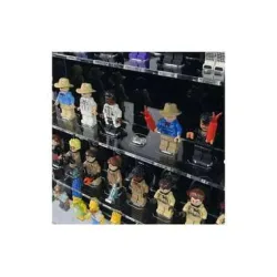 iDisplayit Baukasten Acryl-Wand-Display für 40 LEGO-Minifiguren