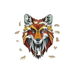 Eco Wood Art - Holz-Puzzle Fuchs