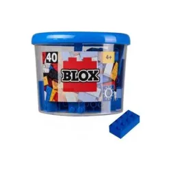 BLOX Bausteine 40 blaue 8er Steine