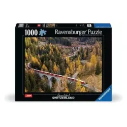 Ravensburger, Ravensburger - Puzzle RhB World Record, 1000 Teile, Multicolor