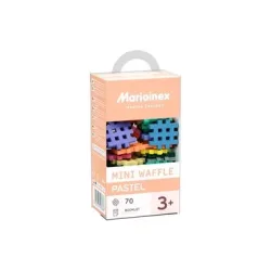 Max Bersinger Baukasten Marioinex Mini Waffle Pastell - 70 Teile