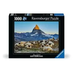 Ravensburger - 1000tlg. Meet the Sheep Zermatt, Multicolor